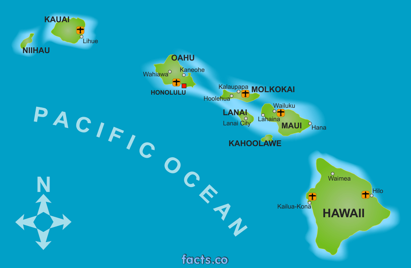 hawaiimapwithcities